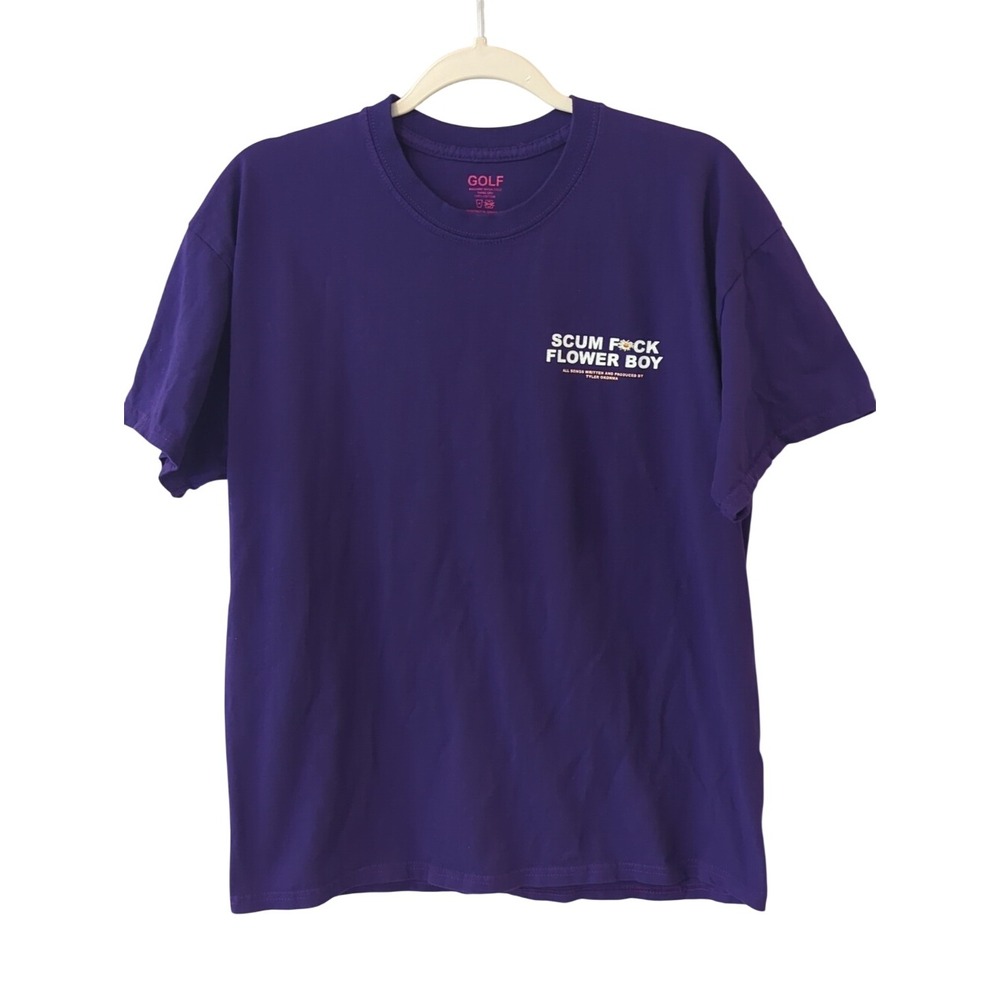 Tyler The Creator GOLF WANG Purple "Scum F*ck Flower Boy" Tee